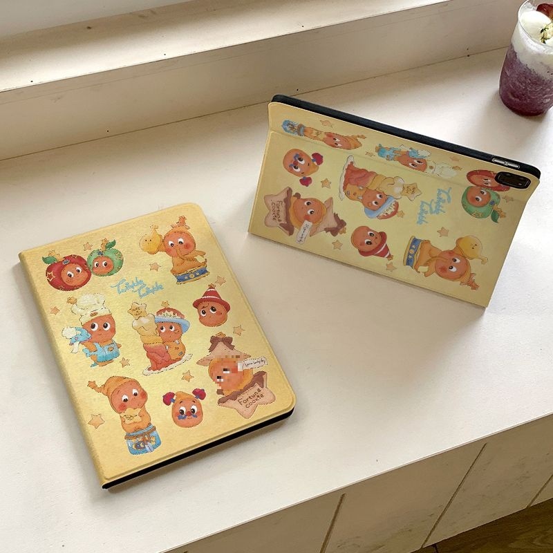 薄荷绿KT苹果ipad11平板壳Air7/6保护套5/4书本式pro卡通9/8代a16|undefined