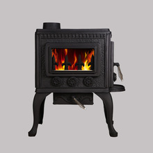 纽波特FS901经典款真火铸铁燃木独立式可烧水壁炉别墅民宿用取暖