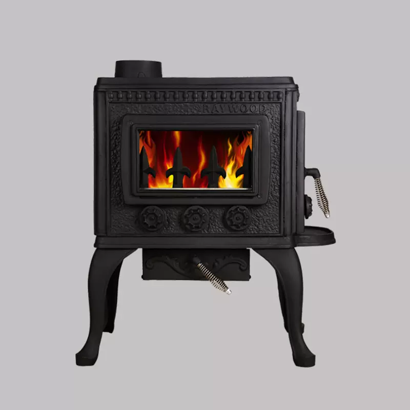 纽波特FS901经典款真火铸铁燃木独立式可烧水壁炉别墅民宿用取暖