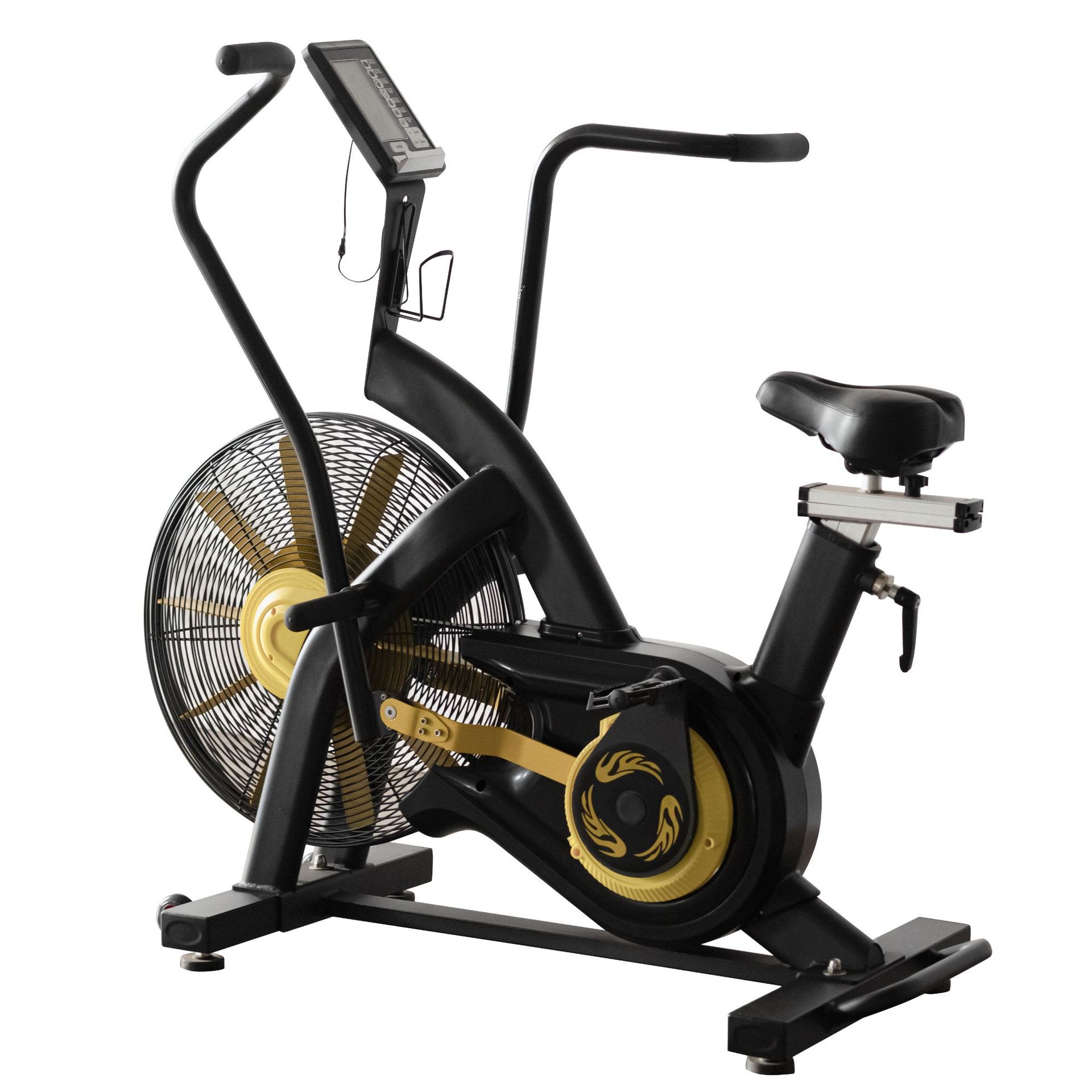 Processing customized fan car commercial gym wind resistance bicycle aerobic fitness equipment Air bike cross-border factory