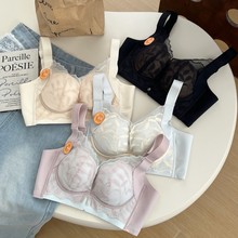 无侧骨轻乳棉中模杯调整塑型内衣聚拢防下垂侧收副乳无钢圈文胸罩