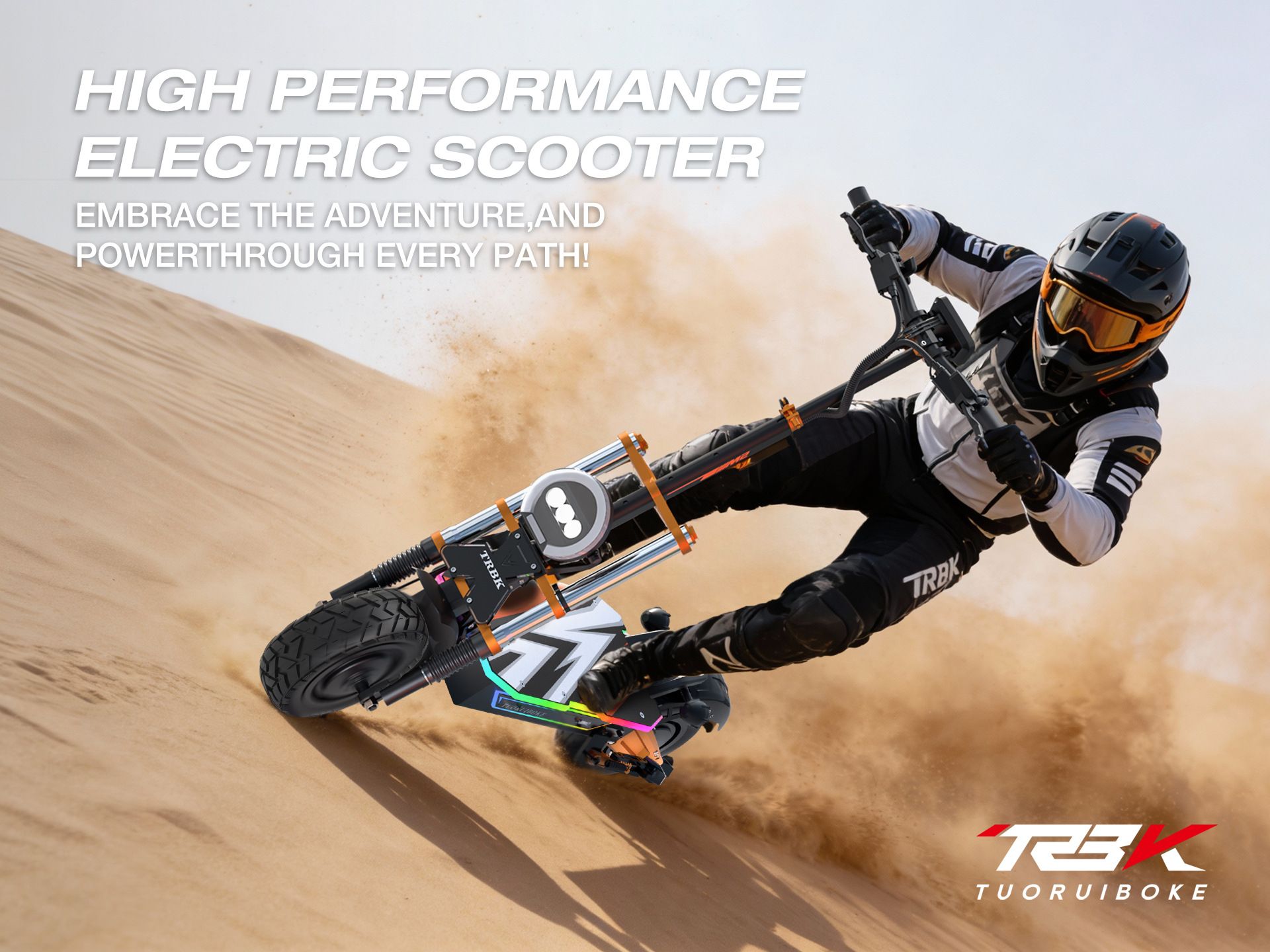 BOYUEDA72V dual-drive 10000W off-road electric scooter, foldable, 95 mph speed, long range electric vehicle