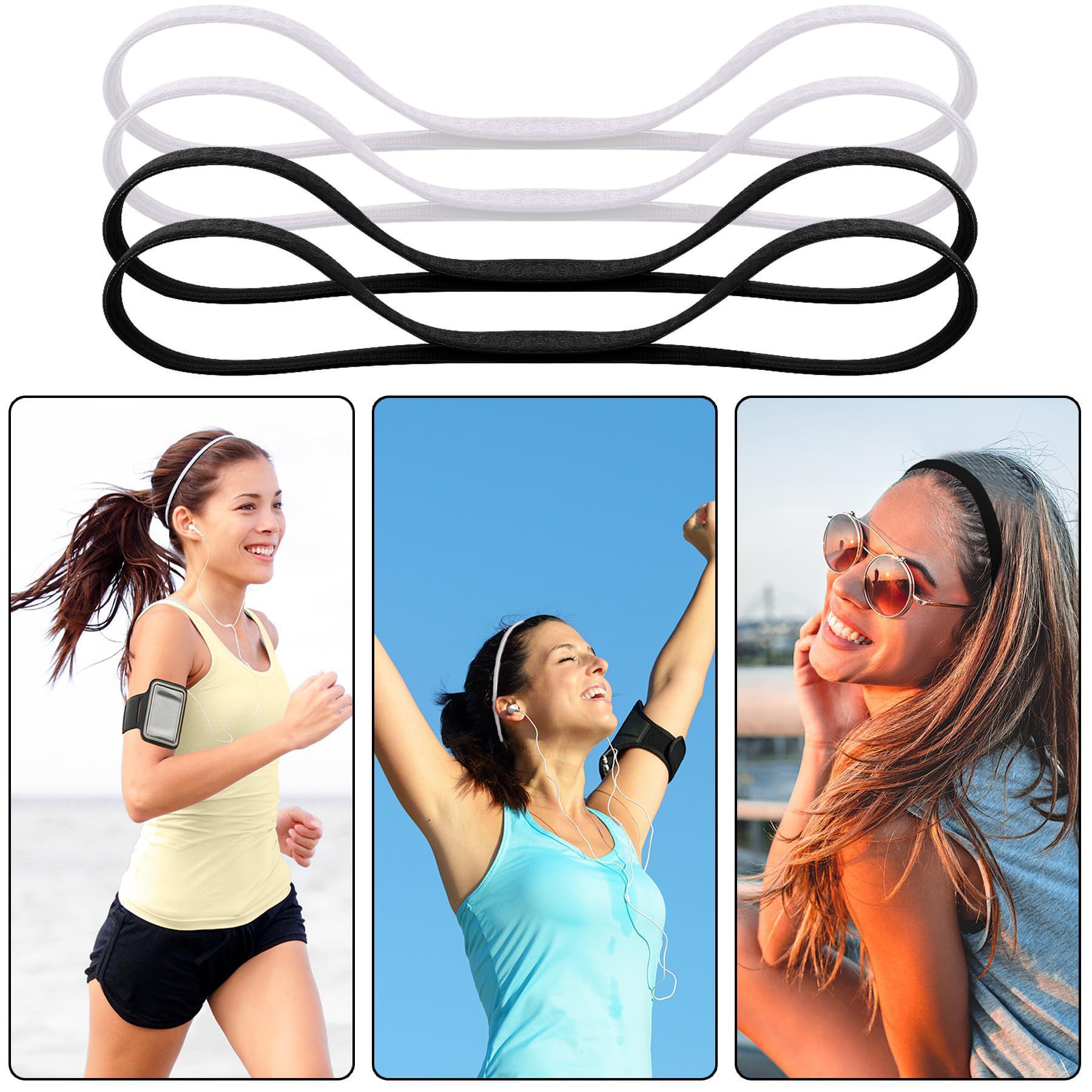 Cross-border sweat-wicking headband for men and women, anti-sweat sports headband, sweat-absorbing headband, running sweat-blocking headband, men's anti-sweat headband, sports headscarf