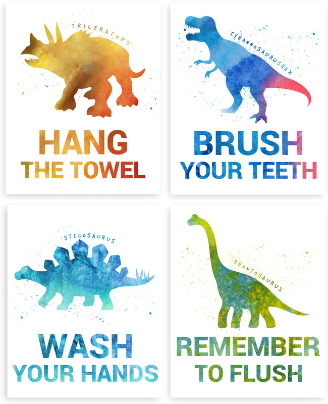 Cartoon Cartoon Totoro dinosaur picture Children's lying wall sticker digital printing picture size one-piece delivery