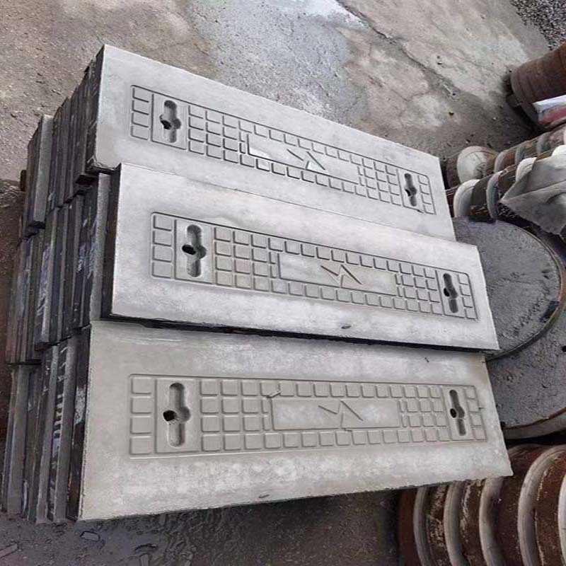 江西水泥电力盖板 钢纤维盖板电力电缆盖板雨水泥污沟重型轻