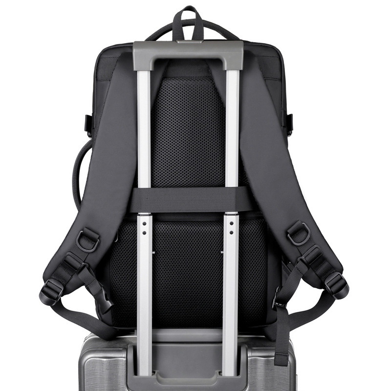 Men's Casual Large Capacity Laptop Backpack For Travel And School_voghion.com