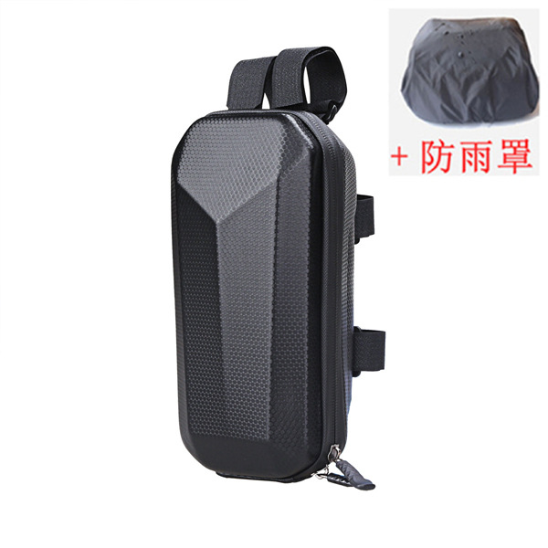 Scooter eléctrico, bolsa de cabeza, bolsa colgante, carcasa dura EVA, bicicleta plegable impermeable, primer paquete de manillar equilibrado