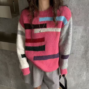 �W���L�ʺ�l�y�A�Iƴɫ�Ӻ�ë��ײɫƴ��ᘿ����nϵ2025�ﶬ�¿�