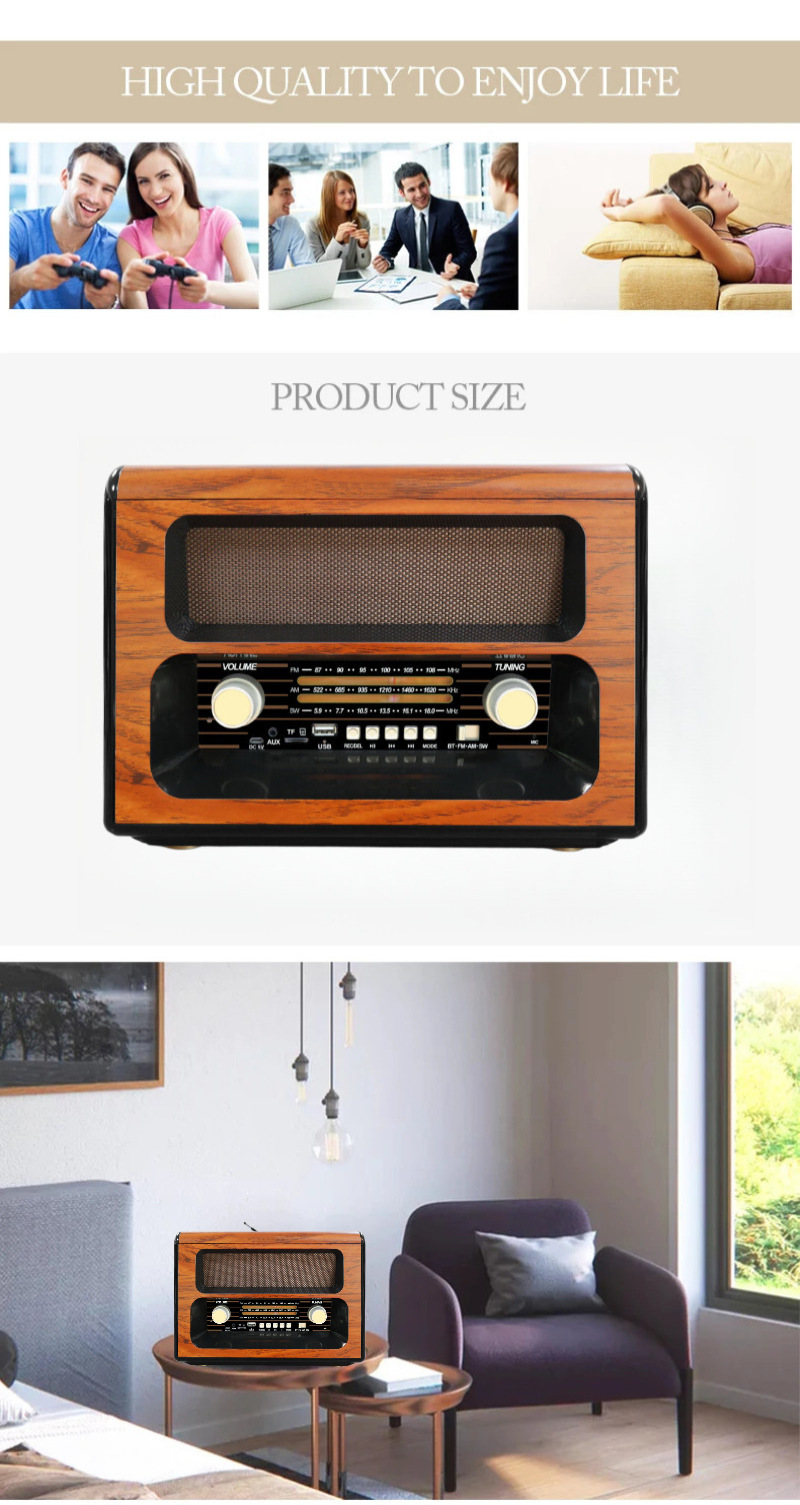 Retro Bluetooth Radio