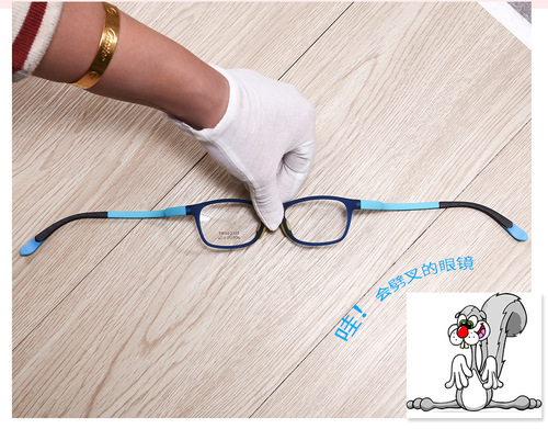 新款时尚可爱潮流平光眼镜儿童电脑框架TR镜新款防蓝光镜2105