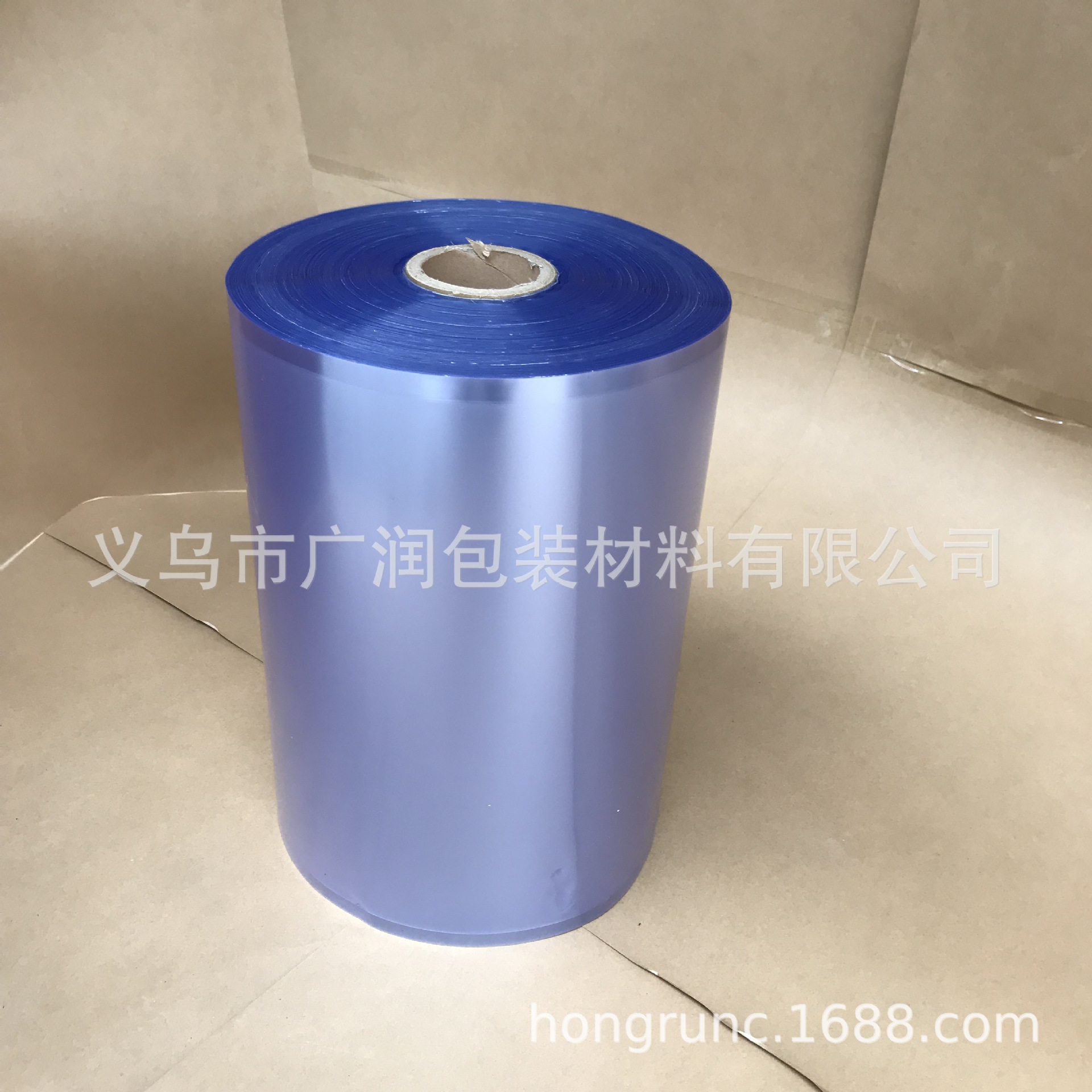 TB390贴体机膜 PE吸塑贴膜 真空包装膜 单层带胶膜 浙江义乌发货