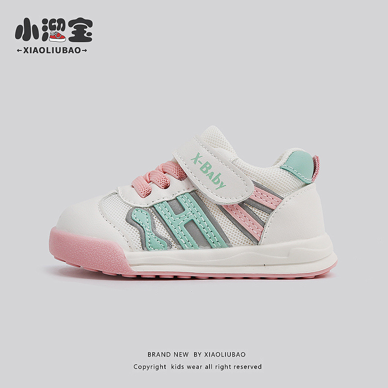 Primavera y otoño, zapatos para niños pequeños para niños, suela blanda 0, zapatos antideslizantes para bebés de 1 a 2 años, zapatillas casuales para niños, zapatos blancos para niños