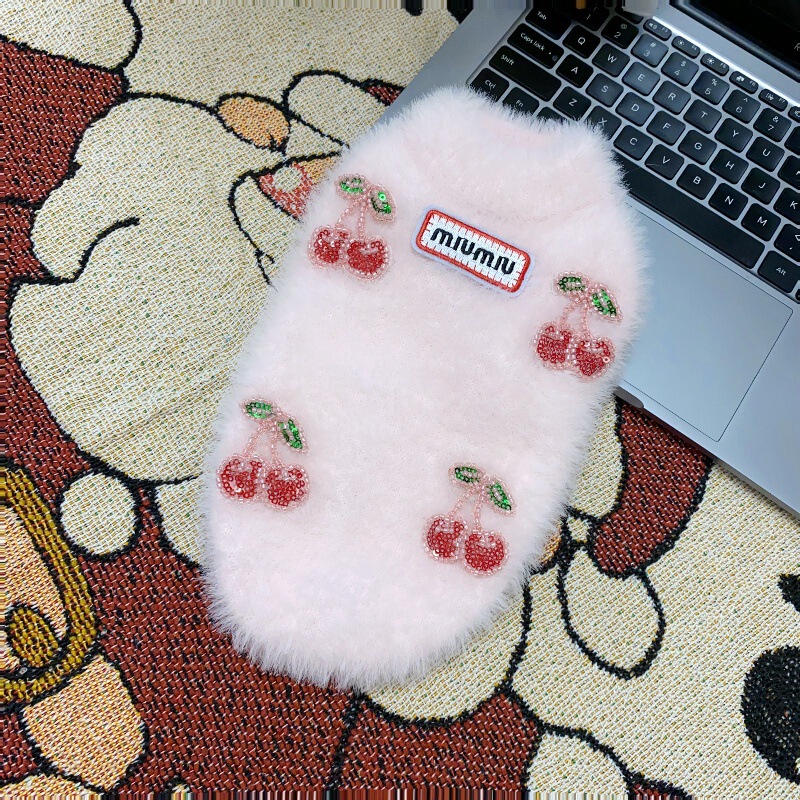 宠物毛衣秋冬季貂绒保暖衣服雪纳瑞泰迪法斗中小型犬针织毛衣现货|undefined
