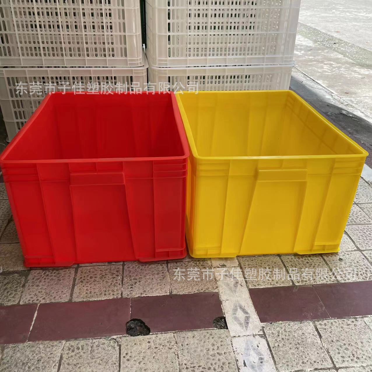 广州445*270*120塑胶周转箱 加厚零件分类箱