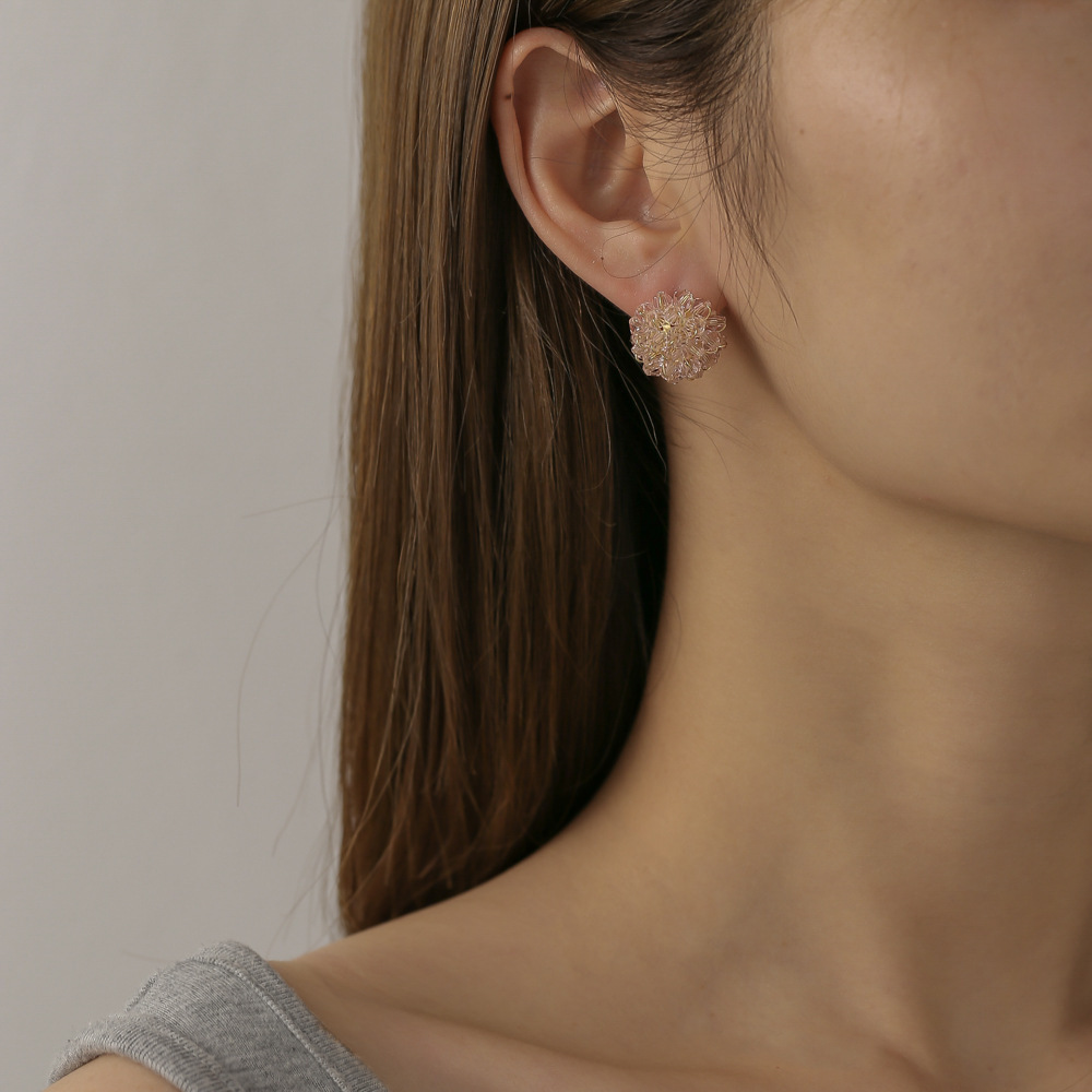 Earrings Classification Flower Synthetic Resin No Inlaid Earrings
