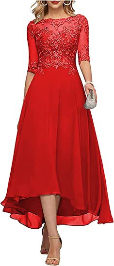 Nuevo Comercio exterior vestido de noche de encaje sexy adelgazamiento elegante banquete fiesta de cumpleaños vestido de fiesta image 11