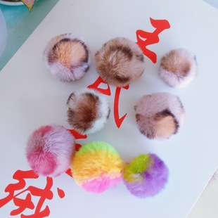 ���l����ë�� �ֹ�diy�����b�Ʒ3.4.5cm���yСë���ɫС�q��