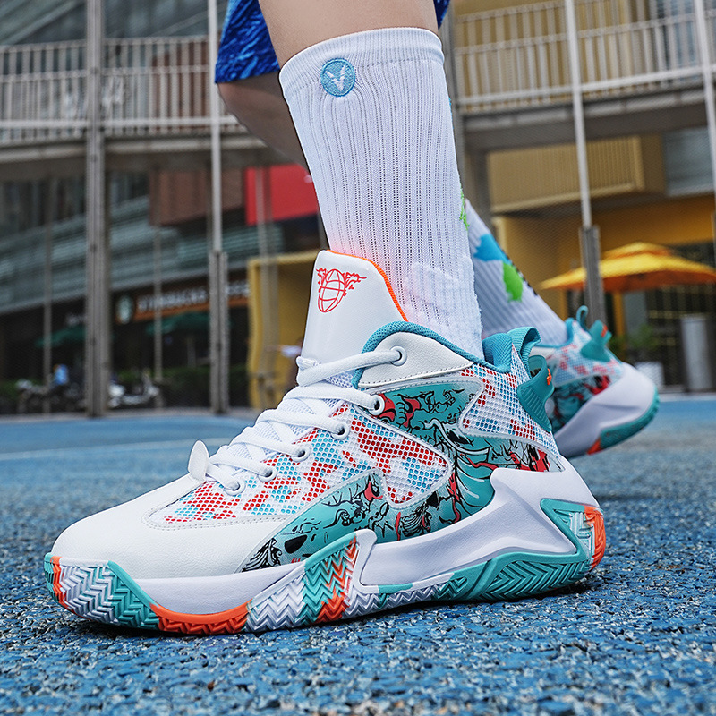 Cross-Border Dropshipping Basketball Shoes for Men, Spring and Summer Youth Couple Sports Shoes, Student Training Shoes, Boys' Fashion Shoes Cross-Border Dropshipping Basketball Shoes for Men, Spring and Summer Youth Couple Sports Shoes, Student Training Shoes, Boys' Fashion Shoes