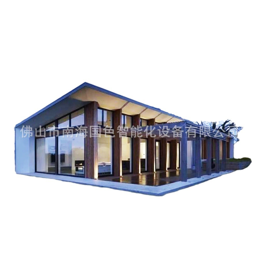 B & B creativo Hotel tiendas Hotel área escénica patio cabina luz CASA DE ACERO habitación estrellada Mobile Villa