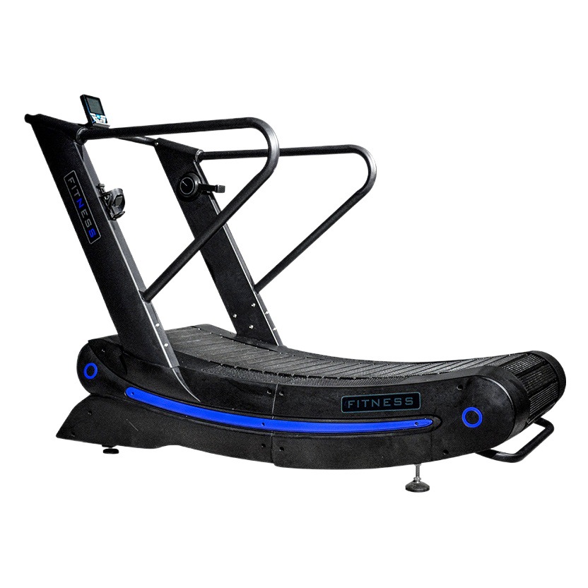 Terzewa cinta de correr sin motor arco multifuncional maquinaria de control magnético doméstico gimnasio sin asistencia equipo comercial