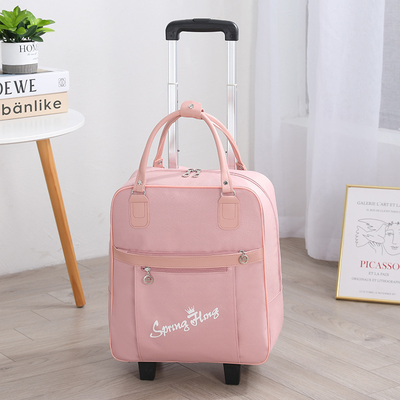 핑크 영어 (단방향 휠 + 숄더)