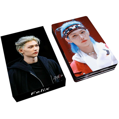 55 Felix Li Longfu StrayKids Lost Postcards Genuine Size Collection Lomo Photo Cards