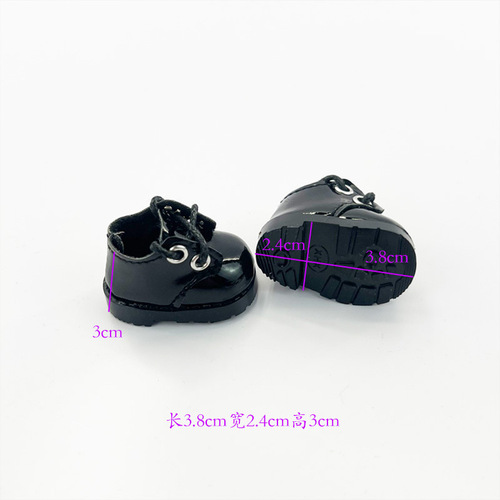 10cm doll shoes, doll small leather shoes, non-attributed doll accessories, accessories, 10cm cotton doll shoes