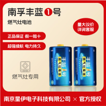 南孚丰蓝1号大电池家用燃气灶热水器美的华帝海尔天然气灶专用R20