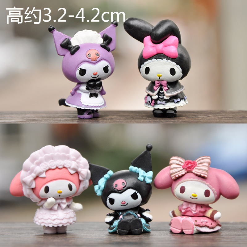 新商品のアニメロリータ美楽蒂シリーズの子供の手の置物diy造景のデスクトップの車の装飾品