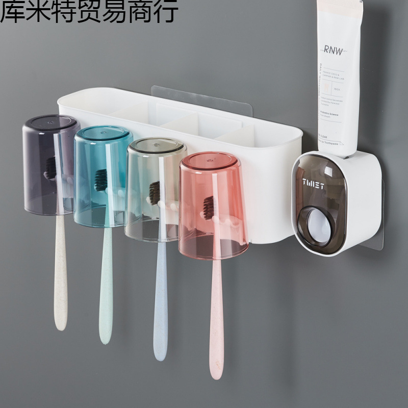 Toothbrush, wall mouthwash
