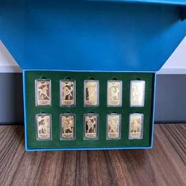 金属工艺品;纪念币;徽章