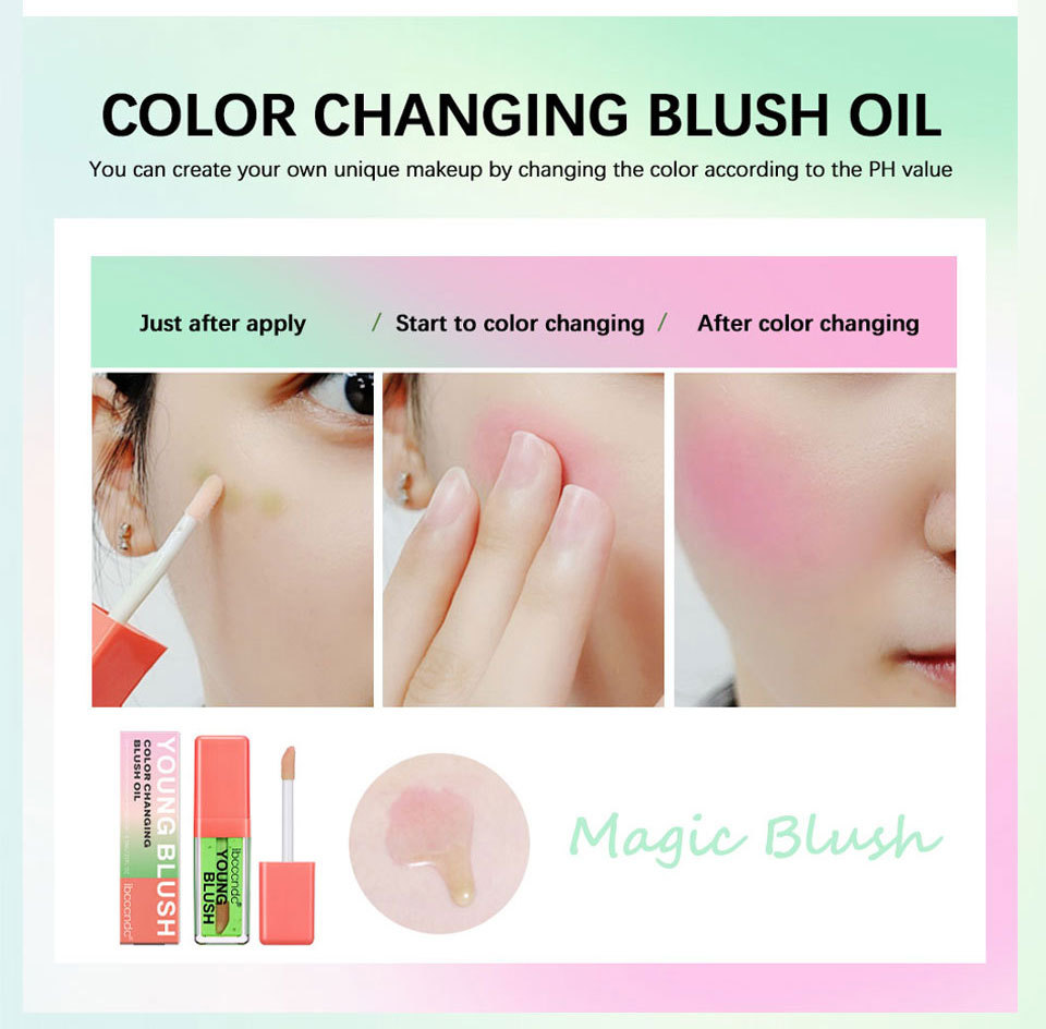ibcccndc Liquid Blush Oil Brightens and moisturizes Blush, Warming liquid blush undefined