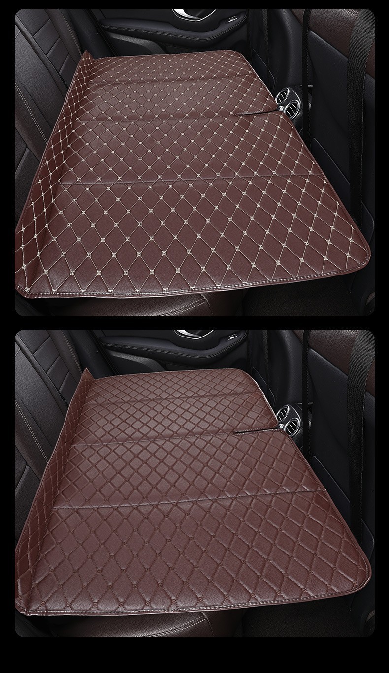 Car Folding Mattress for Sleeping in the Car, Non-Inflatable Travel Bed for the Back Seat, Universal Sleeping Pad for Adults