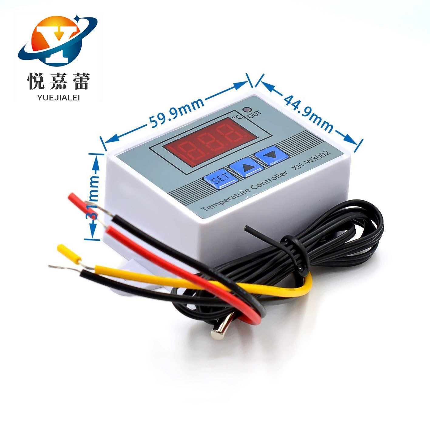 XH-W3002 微电脑数字温控器 温度控制开关 温度控制器数显0.1精度
