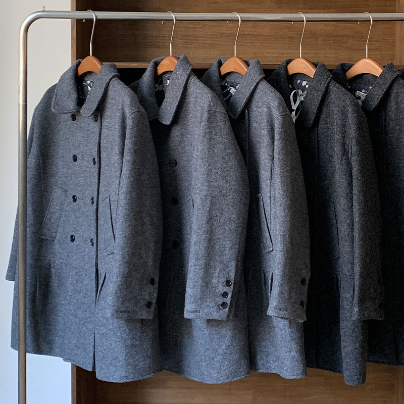 In-Stock Japanese Retro Mid-Length Coat 2025 Autumn and Winter New Loose Casual Women's Woolen Jacket