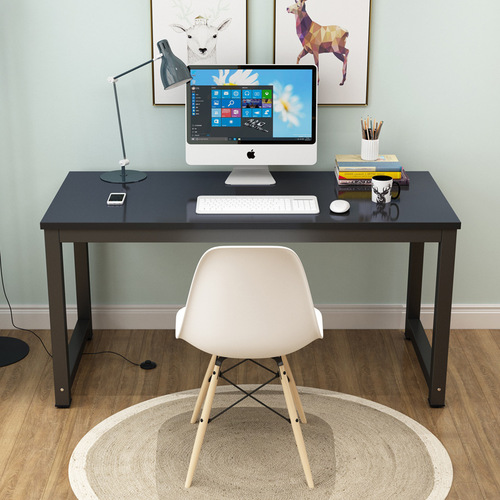 Simple home computer desk, study desk, employee office desk, meeting table, study room, simple desktop desk