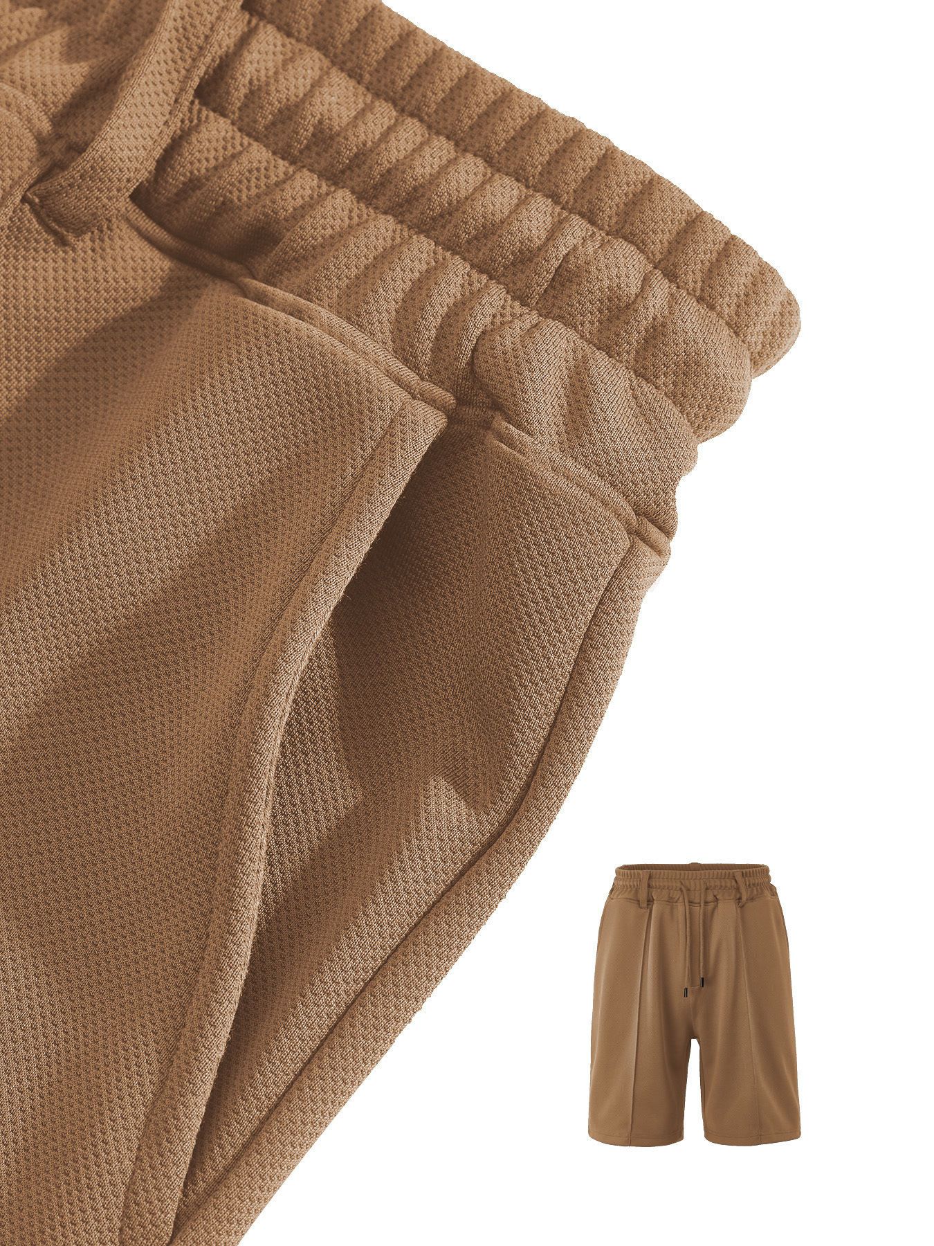 Casual Pineapple Pattern Men's Shorts Quick-dry Lace-up Summer_voghion.com