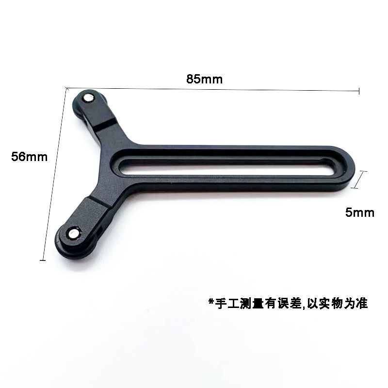 Teleobjetivo Soporte fijo Soporte de lente Soporte Metal RS4 RS3 Smart Cloud Micro Bi Estabilizador 2/3 Placa de montaje rápido