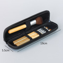 Makeup brush bag drop shipping Portable dustproof travel ready small eye shadow brush eyebrow pencil makeup brush storage bag drop shipping