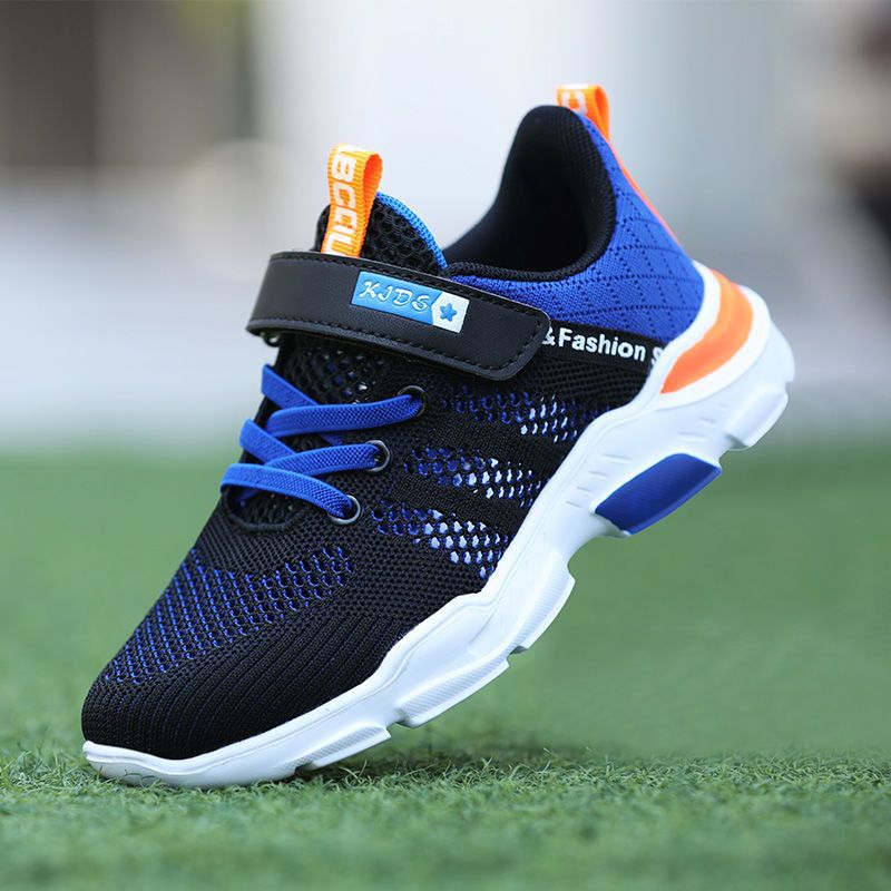 Zapatos infantiles para niños Zapatos deportivos para niños 2022 nuevo primavera y otoño Zapatos de malla transpirables para niños de edad media y media