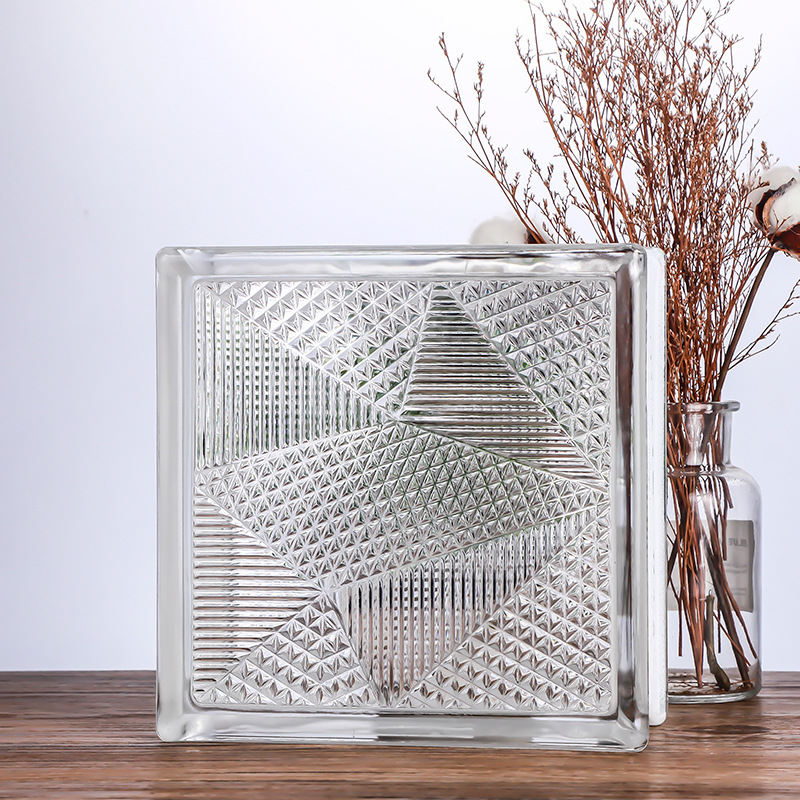 ladrillo de vidrio ultra blanco ladrillo de cristal ladrillo hueco pared de partición red fondo de arte puerta de entrada ladrillo hueco cristal de hielo