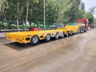 Direct Sales of Low-Bed Semi-Trailers for Large Items, Hook Machine Board Transport Vehicles, Multi-Axis Transport Semi-Trailers, Preferential Treatment for Large Quantities