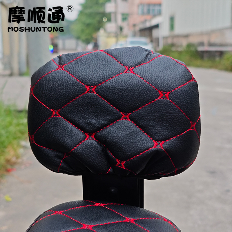 New National Standard Electric Vehicle Seat Cover, Warm and Sun-Protective, Suitable for Yadea, Aima, Tailing, Shenyuan, Xinri Electric Vehicles