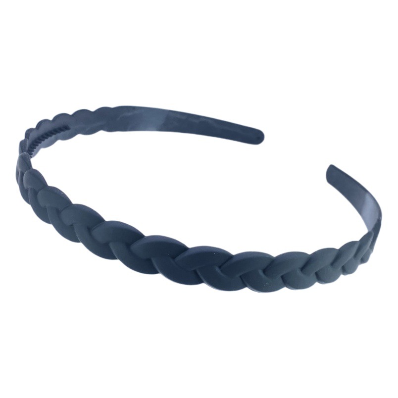 Cross-border otoño e invierno flocado horquilla grande negra pinza clip de tiburón simple de alta calidad tocado para el cabello de los niños accesorios para el cabello