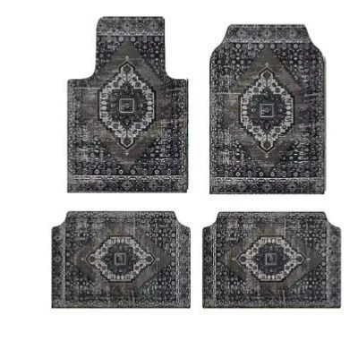 Avtomobil döşəmə paspasları, Set for Driver and Passenger, Dirt-Resistant - special-shaped-floor-mats-30-4565cm-front-row-two-pieces