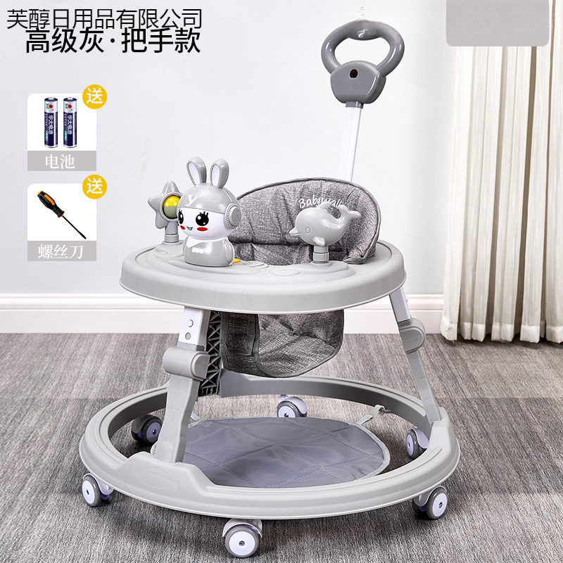 New Hot-Selling Good Baby Walker Music Multi-Functional Anti-Leg Anti-Rollover Foldable Baby Aid for 1 Month Old Baby