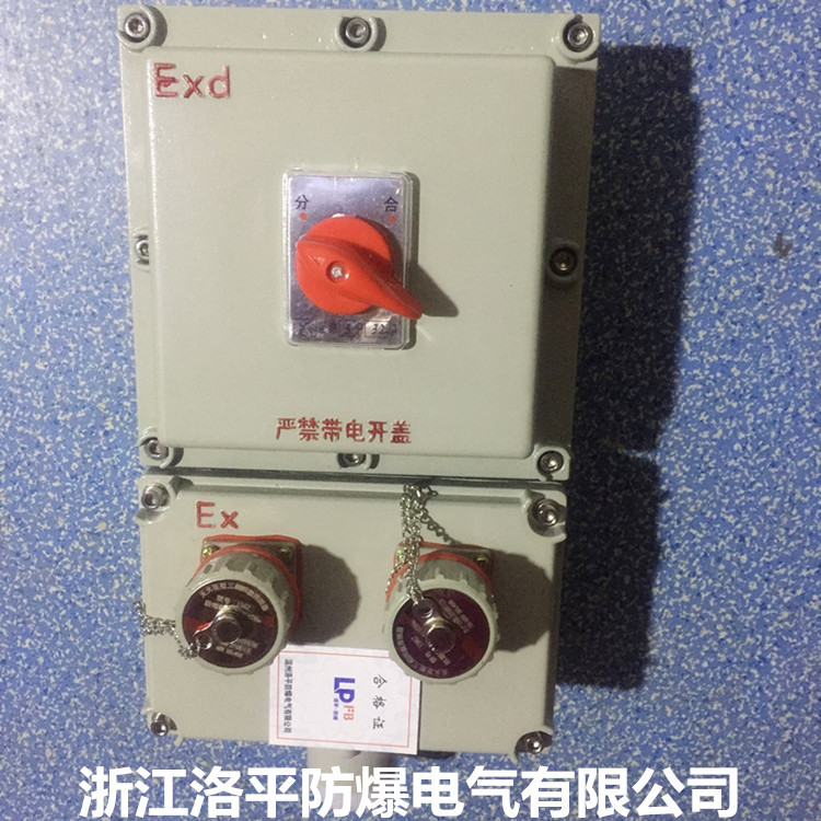 带滑轮移动防爆检修箱 IP66户外防水防尘插座箱 防爆动力检修箱