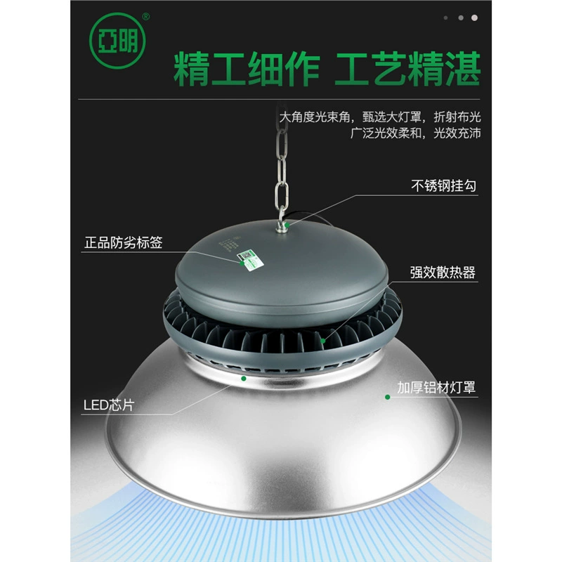 Сверхъяркая LED промышленная лампа для шахтеров, светильник, потолочная лампа, энергосберегающая лампа