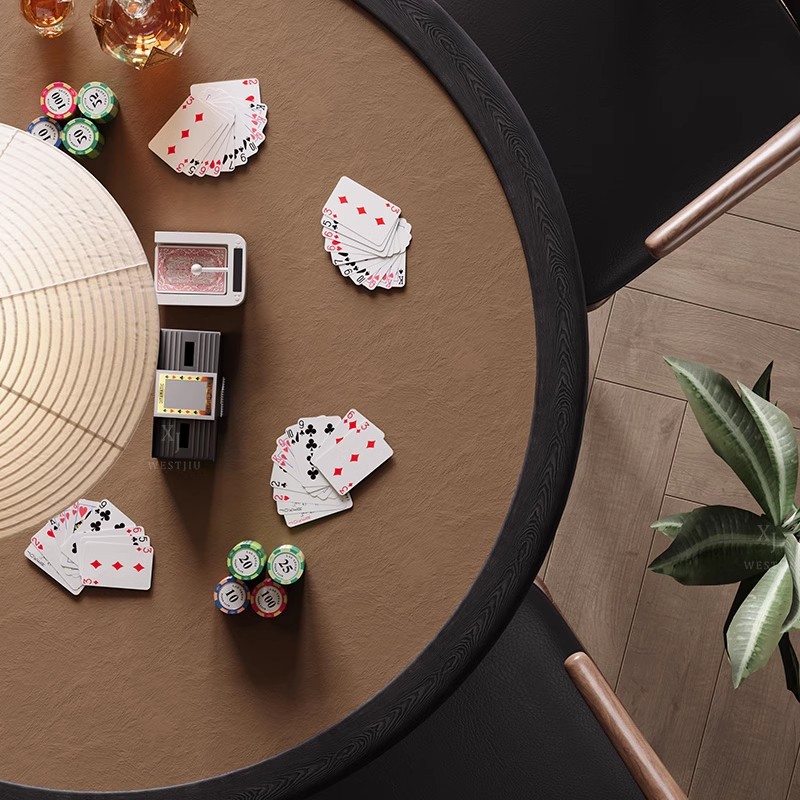 Mesa de huevo totalmente automática, mesa de comedor, mesa de centro elevadora de alta gama para el hogar, combinación de mesa de ajedrez y cartas de Texas Hold'em de madera maciza de estilo antiguo