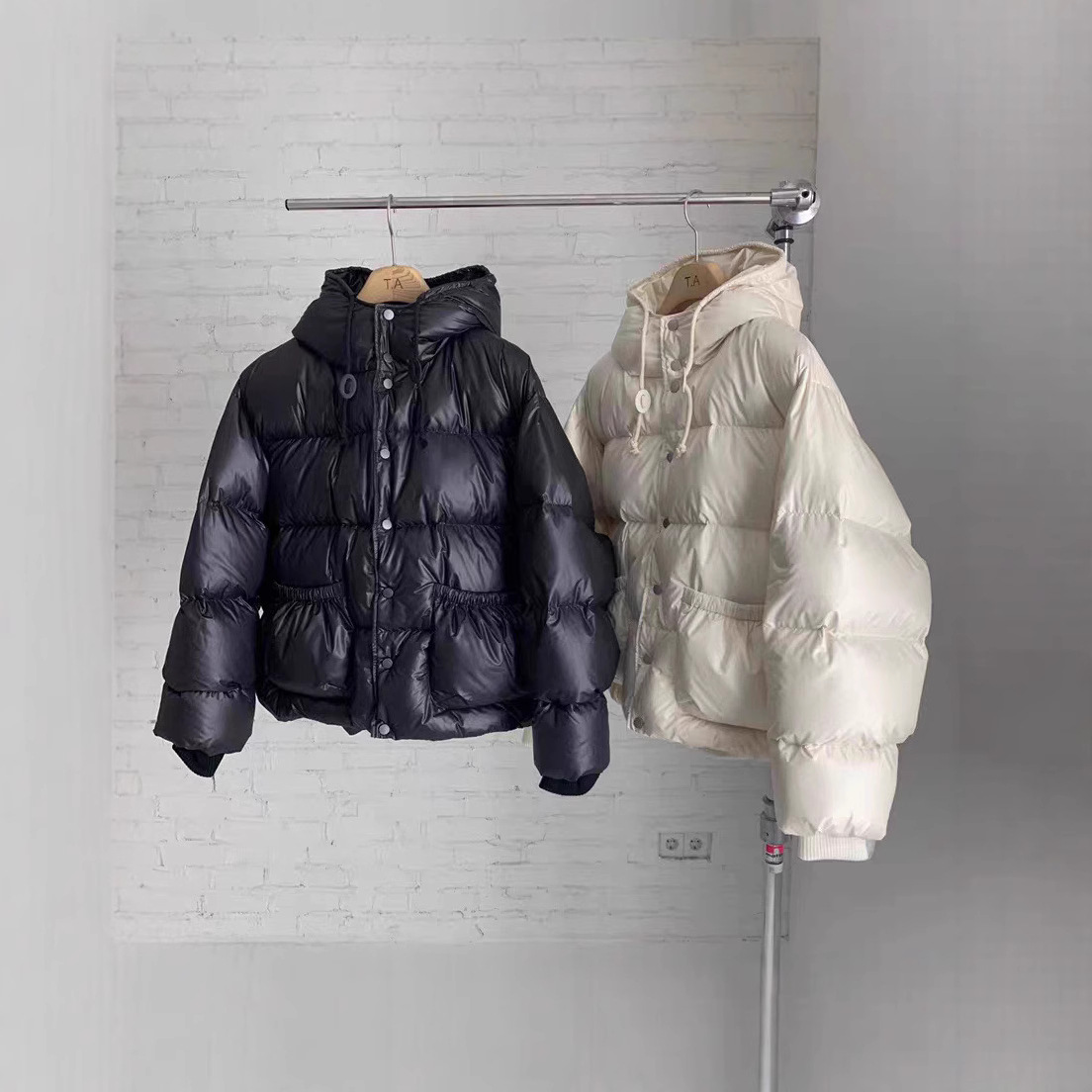 In Stock 25 Years Korean Dongdaemun Autumn and Winter Versatile down Jacket for Women